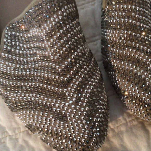 Steve Madden Conncord Studded Smoking Slipper Flat Size 9 - Picture 4 of 8